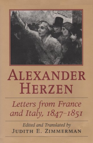 Cover of Letters from France and Italy, 1847-70