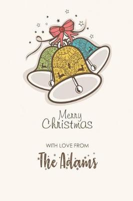 Book cover for Merry Christmas with Love from the Adams