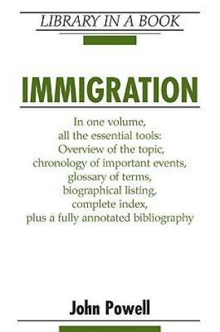 Cover of Immigration