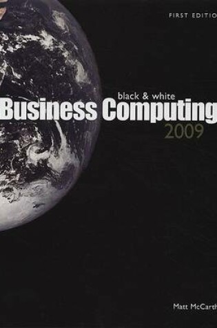 Cover of Black & White Business Computing