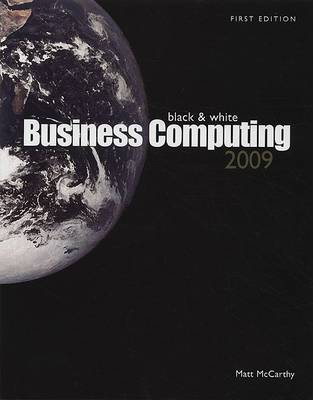 Book cover for Black & White Business Computing