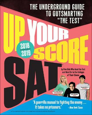 Book cover for Up Your Score Sat, 2018-2019 Edition