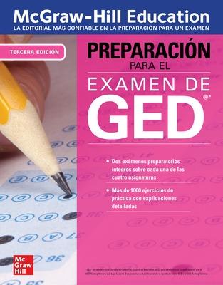 Book cover for McGraw-Hill Education Preparacion para el Examen de GED, Tercera edicion