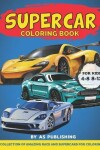 Book cover for Supercar Coloring Book For Kids