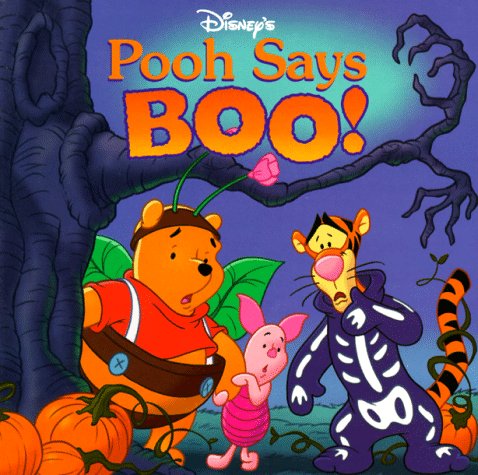 Book cover for Disney's Pooh Says Boo!