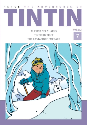 Book cover for The Adventures of Tintin Volume 7