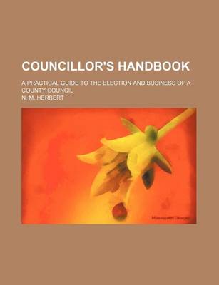 Book cover for Councillor's Handbook