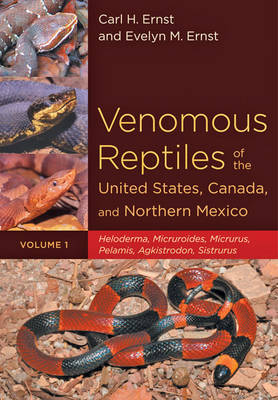 Book cover for Venomous Reptiles of the United States, Canada, and Northern Mexico