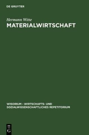 Cover of Materialwirtschaft