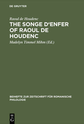 Book cover for The Songe D'Enfer of Raoul de Houdenc