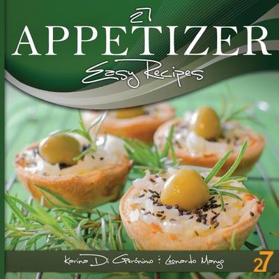 Book cover for 27 Appetizer Easy Recipes