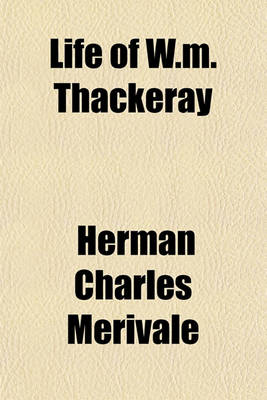 Book cover for Life of W.M. Thackeray