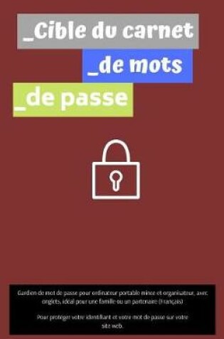 Cover of Cible du carnet de mots de passe