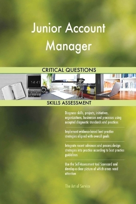 Book cover for Junior Account Manager Critical Questions Skills Assessment