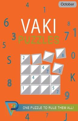 Book cover for Vaki Puzzles October