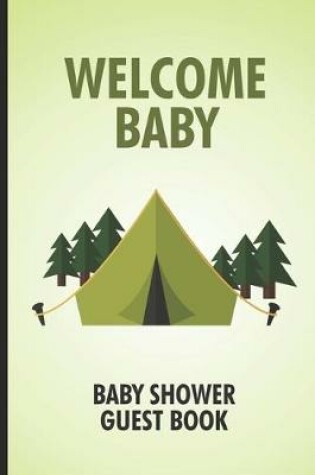 Cover of Welcome Baby Baby Shower Guest Book