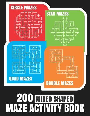 Book cover for 200 Maze Activity Book