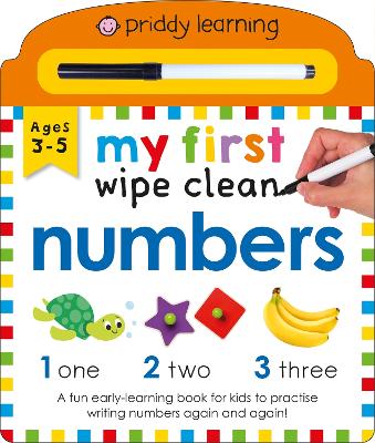 Book cover for My First Wipe Clean Numbers