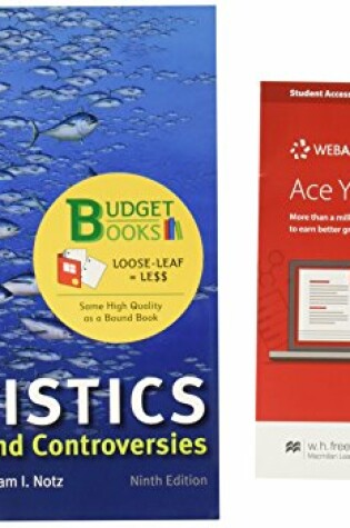 Cover of Loose-Leaf Version for Statistics: Concepts and Controversies 9e & Webassign (Six Month Access)