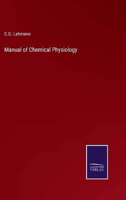 Book cover for Manual of Chemical Physiology