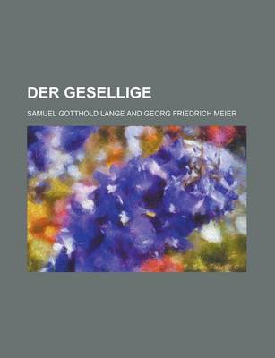 Book cover for Der Gesellige