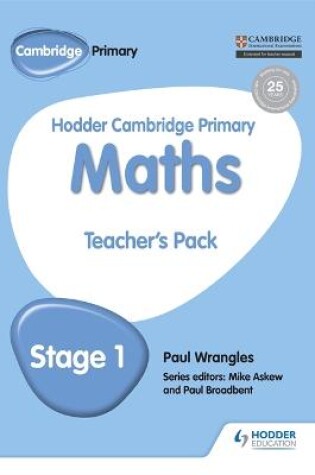 Cover of Hodder Cambridge Primary Maths Teacher's Pack 1