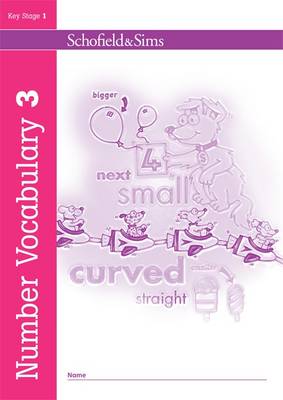 Book cover for Number Vocabulary Book 3