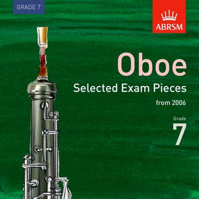 Book cover for Selected Oboe Exam Recordings, from 2006, Grade 7