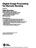 Cover of Digital Image Processing for Remote Sensing