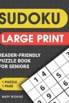 Book cover for Sudoku Large Print Reader-Friendly Puzzle Book For Seniors 1 Pazzle - Page