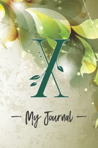 Cover of "X" My Journal