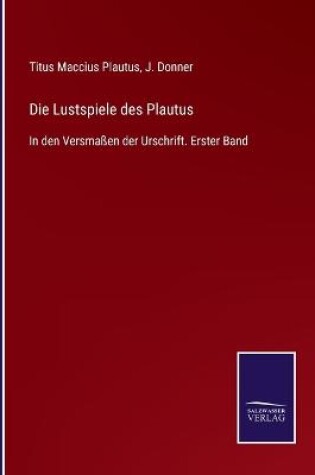 Cover of Die Lustspiele des Plautus