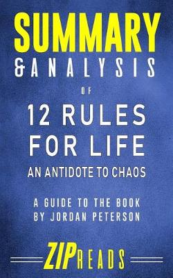 Book cover for Summary & Analysis of 12 Rules for Life