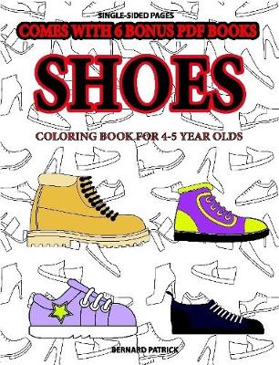 Book cover for Coloring Book for 4-5 Year Olds (Shoes)