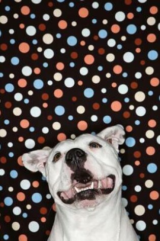 Cover of White Dog Tripping on Polka Dots Journal