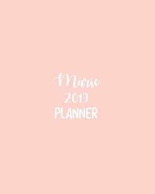 Book cover for Marie 2019 Planner