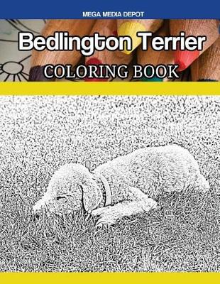 Book cover for Bedlington Terrier Coloring Book