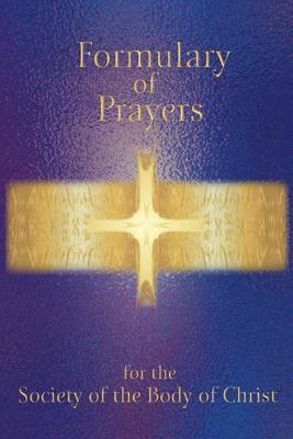 Cover of Formulary of Prayer for the Society of the Body of Christ
