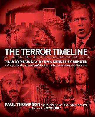 Book cover for The Terror Timeline