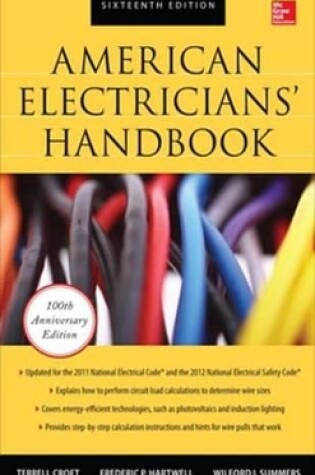 Cover of American Electricians' Handbook, Sixteenth Edition