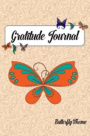 Cover of Gratitude Journal, Butterfly Theme