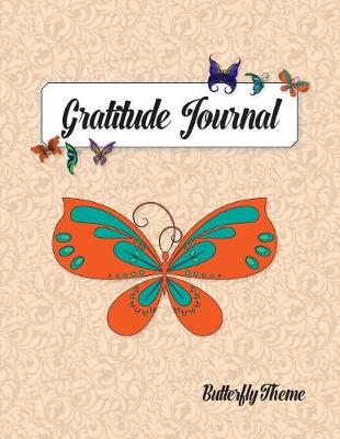 Book cover for Gratitude Journal, Butterfly Theme
