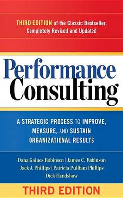 Book cover for Performance Consulting