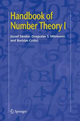 Book cover for Handbook of Number Theory I