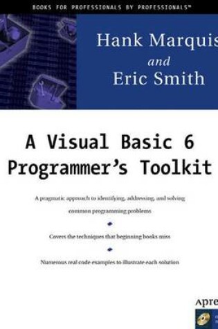 Cover of A Visual Basic 6 Programmer's Toolkit