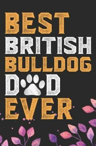 Cover of Best British Bulldog Dad Ever