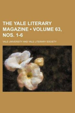 Cover of The Yale Literary Magazine (Volume 63, Nos. 1-6)