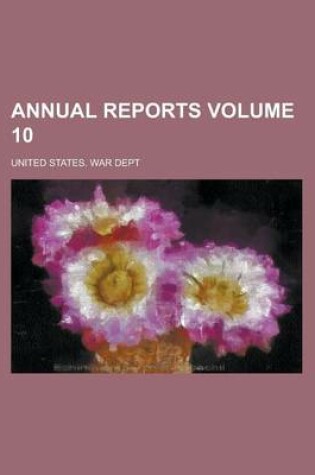 Cover of Annual Reports Volume 10