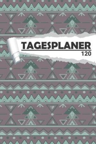 Cover of Tagesplaner Retro Muster Abstrakt