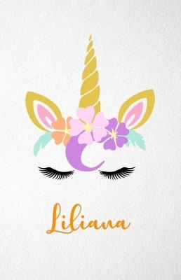 Book cover for Liliana A5 Lined Notebook 110 Pages